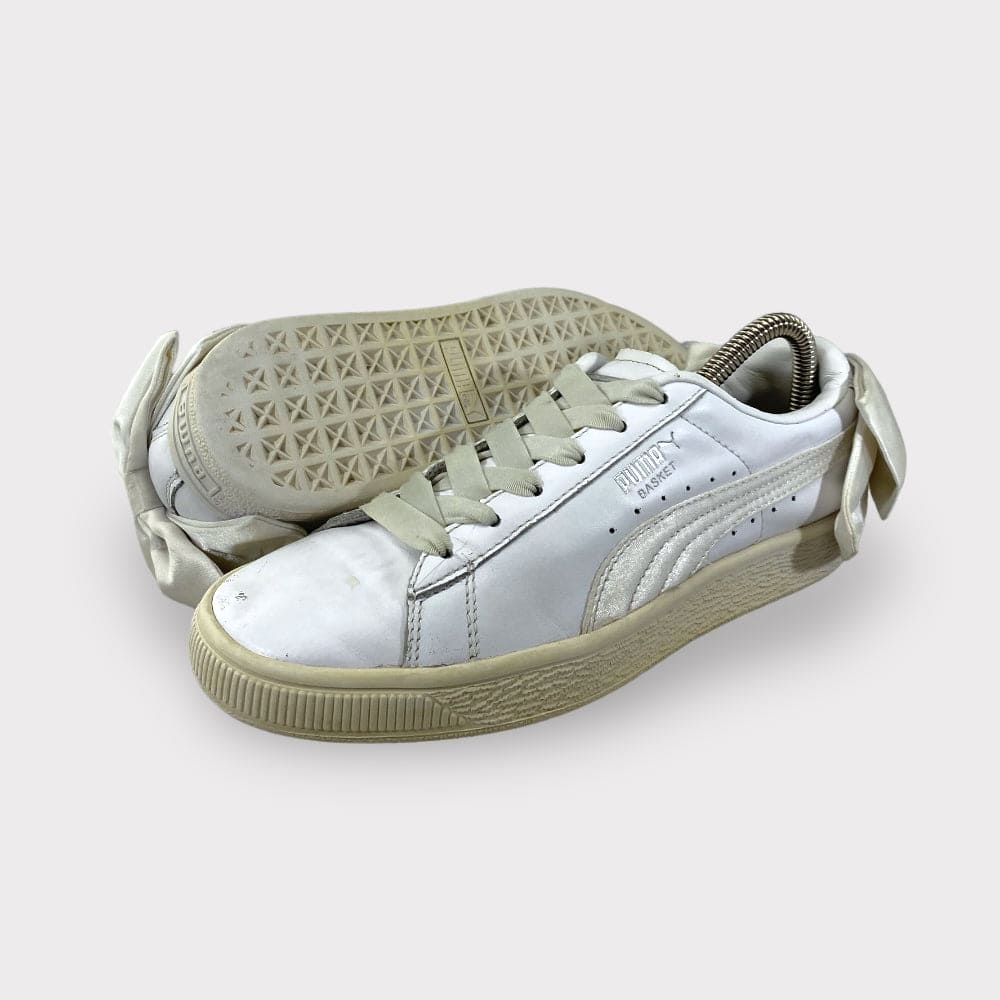 Puma basket bow store satin