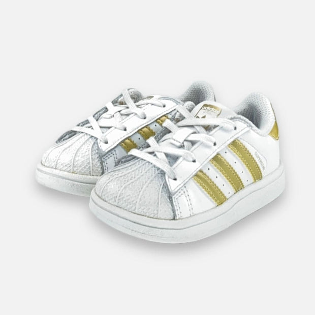 Tweedehands Adidas Sneaker SUPERSTAR KIDS 1 - Maat 23 4