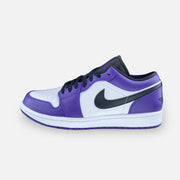 Tweedehands Jordan 1 Low Court Purple White - Maat 43 1