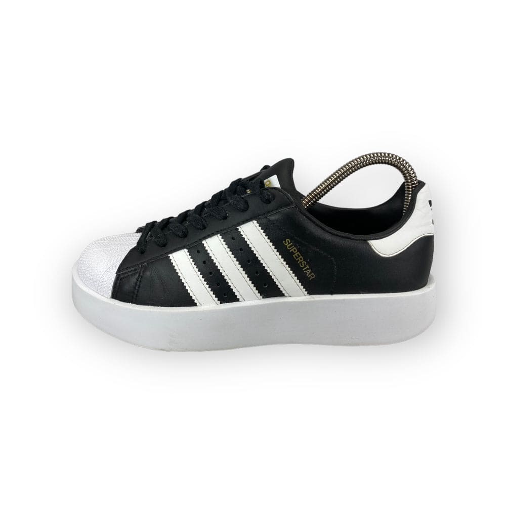 Adidas superstar bold zwart sale