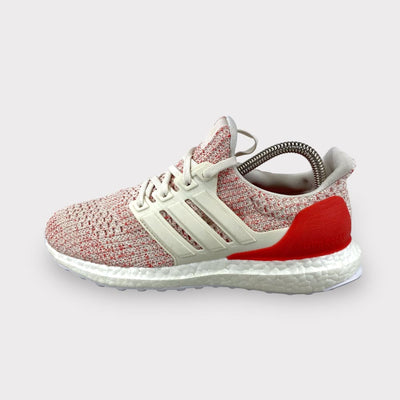 Tweedehands adidas Ultra Boost W (Core White / Core White / Active Red) - Maat 37.5 1