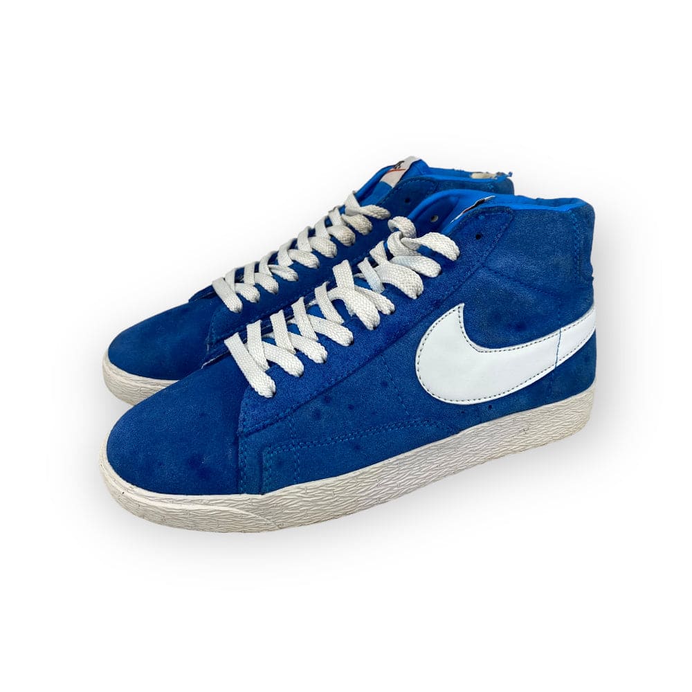 Blazer hi suede vintage blue best sale