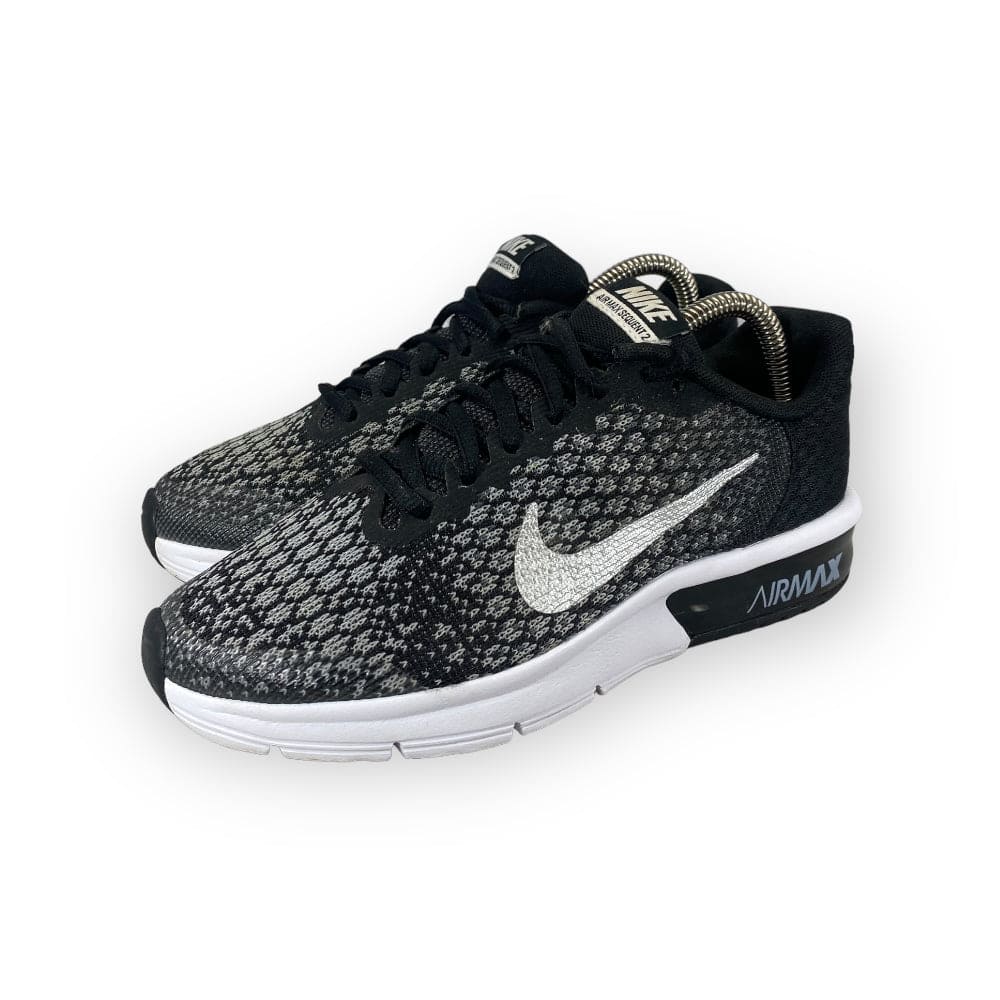 Nike air max sequent 2 zwart on sale