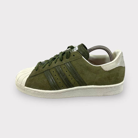 Tweedehands Adidas Superstar Khaki - Maat 38 1