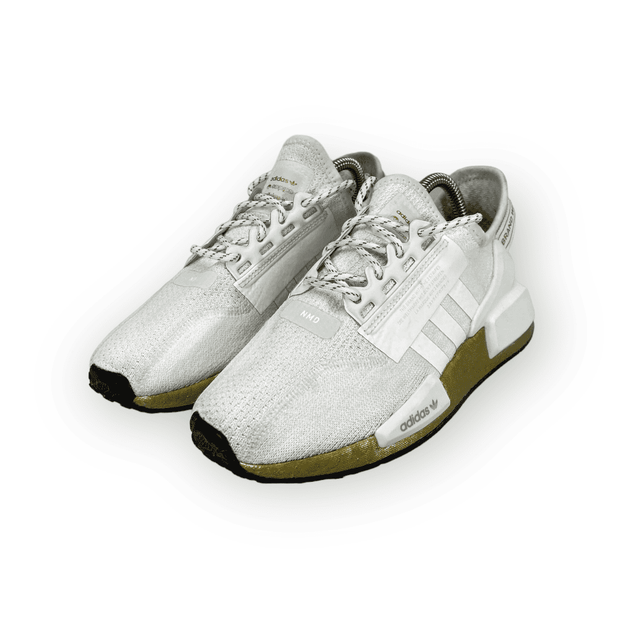 adidas NMD V2 Cloud White Gold Metallic (W) - Maat 36.5 Adidas