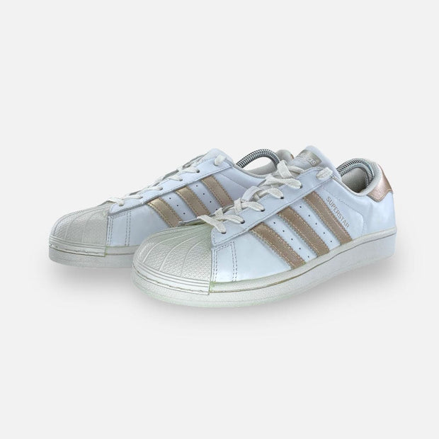 Tweedehands adidas Superstar Wit/Koper Dames - Maat 39.5 3