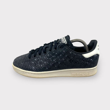 Tweedehands Adidas Stan Smith Black - Maat 38.5 1