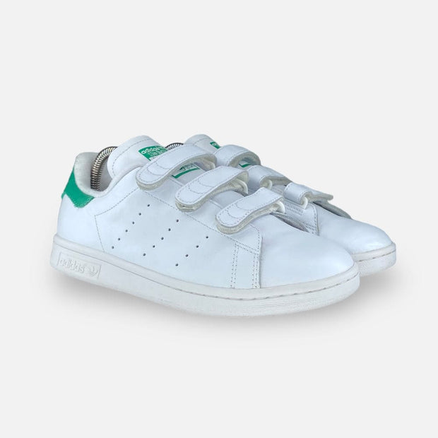 Tweedehands adidas Stan Smith CF W (Ftwr White / Ftwr White / Green) - Maat 39.5 2