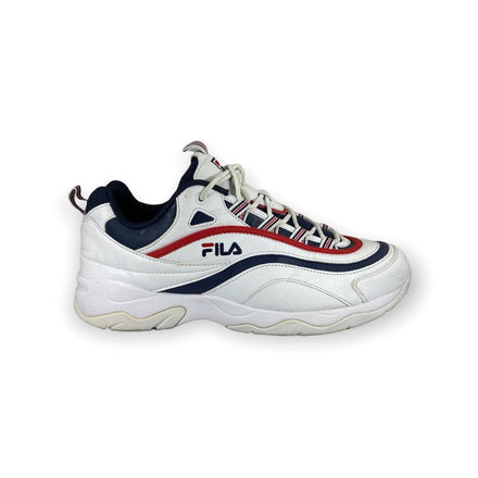 Fila Ray White, Red & Navy - Maat 46 Fila