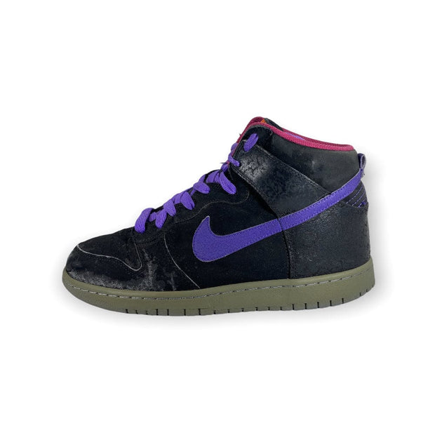 Nike Dunk high black court purple orange - Maat 45 Nike
