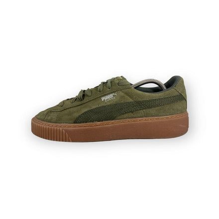 Puma Suede Platform Animal Olive Night Green - Maat 42 Puma