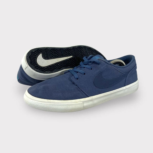 Tweedehands Nike Sb Portmore II Solar Cnvs Thunder Blue Thunder Blue - Maat 42 4