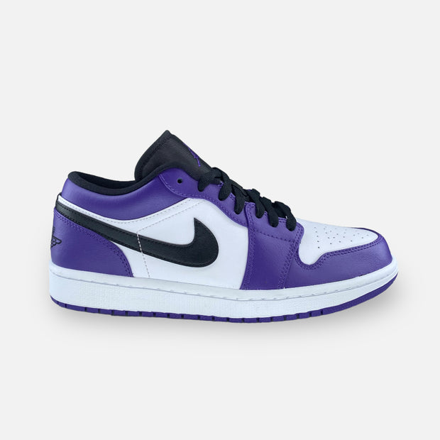 Tweedehands Jordan 1 Low Court Purple White - Maat 43 2