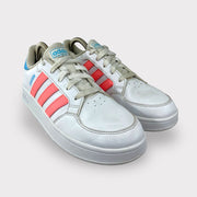 Tweedehands adidas Breaknet J 'White Acid Red' - Maat 36 3