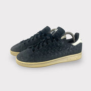 Tweedehands ADIDAS STAN SMITH BLACK - Maat 37.5 3