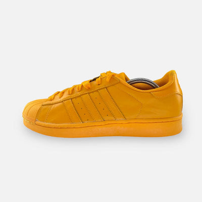 Tweedehands ADIDAS ORIGINALS X PHARRELL SUPERSTAR SUPERCOLOR "BRIGHT ORANGE" - Maat 42 1