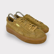 Tweedehands Puma Womens WMNS Suede Platform SD 'Oatmeal' Oatmeal - Maat 37.5 2