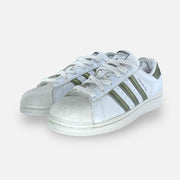 Tweedehands adidas Superstar womens - White Gold - Maat 38.5 3