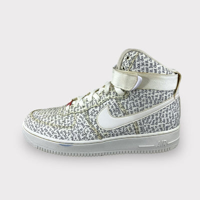 Tweedehands Nike Air Force 1 High LX 'Just Do It' White - Maat 44 1