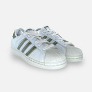 Tweedehands adidas Superstar womens - White Gold - Maat 38.5 2