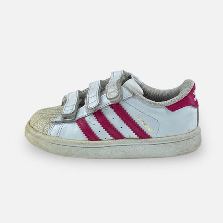 Tweedehands adidas Originals Superstar CF I (White / Pink) - Maat 26 1