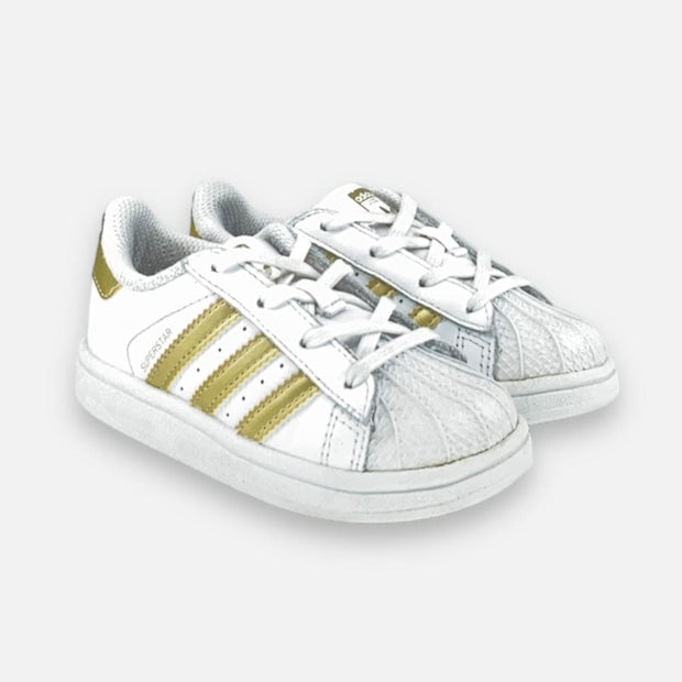 Tweedehands Adidas Sneaker SUPERSTAR KIDS 1 - Maat 23 3