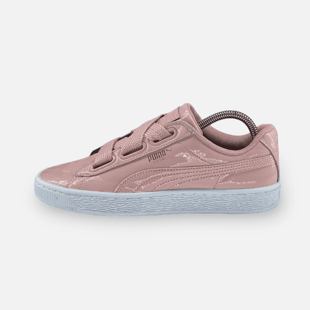 Puma Basket Heart Patent Pink Maat 38 WEAR