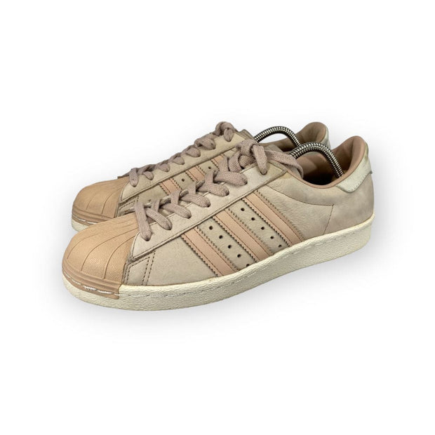 Superstar 80s dames bruin Clearance
