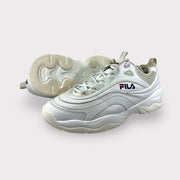 Tweedehands Fila Ray Low WMNS White / White - Maat 41 4