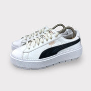 Tweedehands Puma Basket Platform Trace Luxe White - Maat 37.5 3