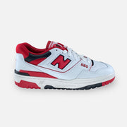 Tweedehands New Balance 550 'White/Red' - Maat 39.5 5