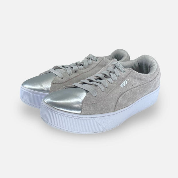 Puma suede platform safari sales grey