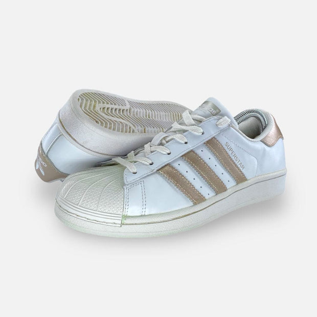 Tweedehands adidas Superstar Wit/Koper Dames - Maat 39.5 4