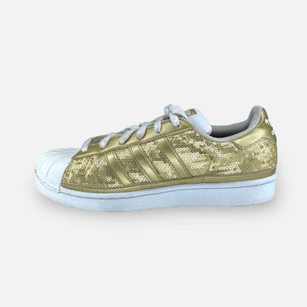 Tweedehands Adidas Superstar W Gold - Maat 38 1