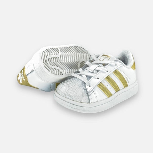 Tweedehands Adidas Sneaker SUPERSTAR KIDS 1 - Maat 23 2