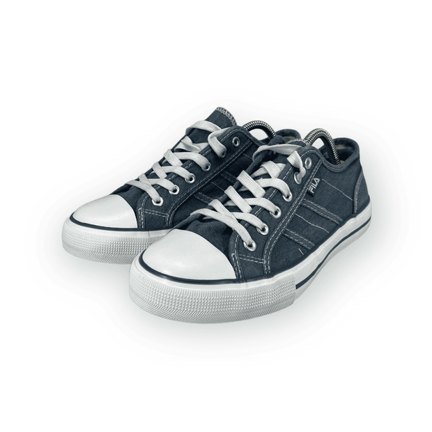 Fila Blauwe Canvas Sneaker Maat 39 WEAR