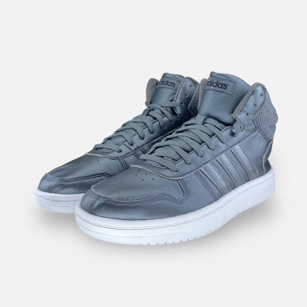 Tweedehands adidas neo Hoops 2.0 Mid Gray - Maat 39.5 3