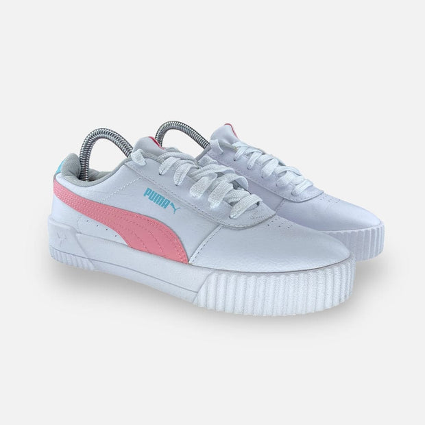 Tweedehands Puma Carina White Pink - Maat 38 2