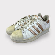 Tweedehands adidas Superstar Wit/Koper Dames - Maat 41.5 3