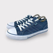 Tweedehands Fila Blauwe Canvas Sneaker - Maat 40 3