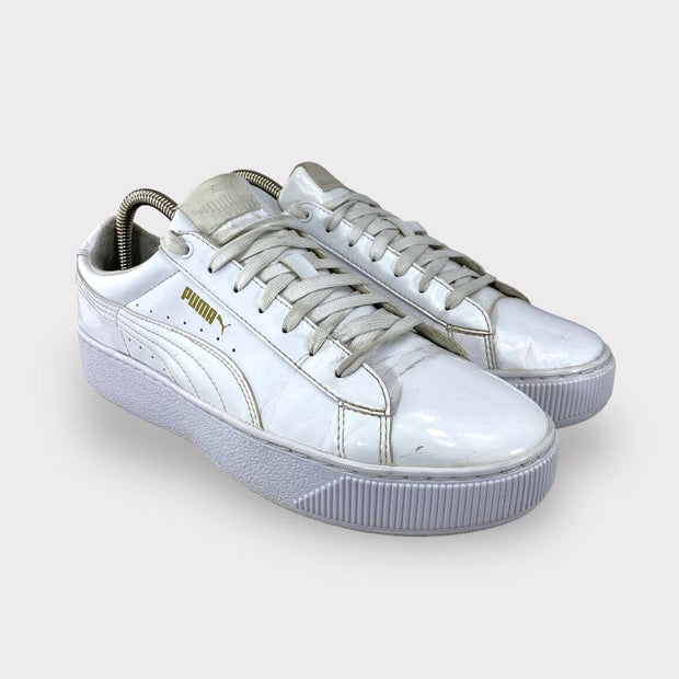 Tweedehands Puma Vikky Platform Patent - Maat 40 2