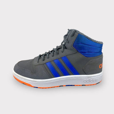 Tweedehands Kids adidas neo Hoops Mid 2.0 Gray - Maat 38.5 1