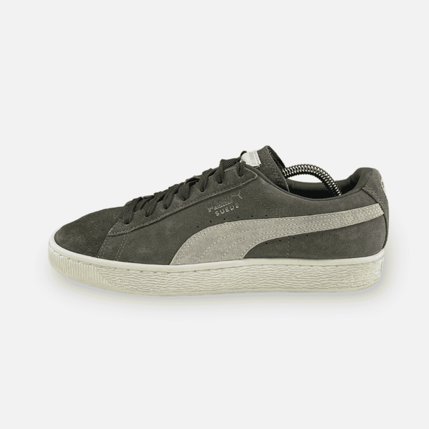 Puma suede khaki deals green