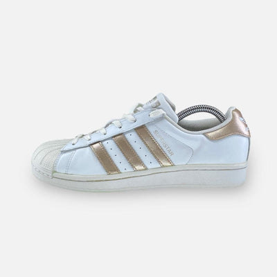 Tweedehands adidas Superstar Wit/Koper Dames - Maat 39.5 1