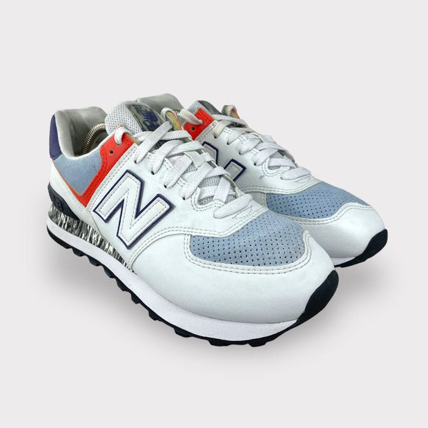 Tweedehands New Balance 574 White - Maat 40.5 2