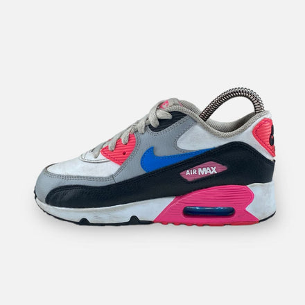 Tweedehands Nike Girls' Air Max 90 Leather (PS) Pre-School Shoe - Maat 33 1