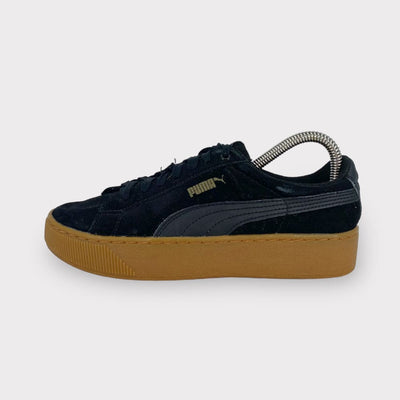 Tweedehands Puma Suede Platform Black - Maat 36 1