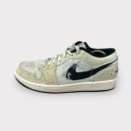 Tweedehands Air Jordan 1 Low 'Brushstroke' - Maat 43 1