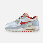 Tweedehands Nike Air Max 90 White/Team Orange-Neutral Grey - Maat 45 1