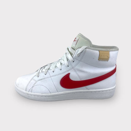 Tweedehands Court Royale 2 Mid White University Red - Maat 42 1